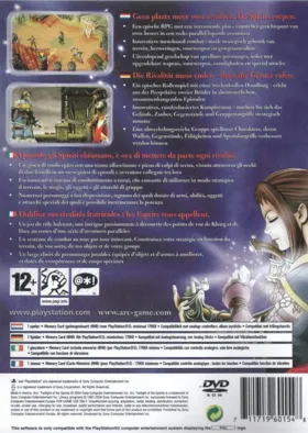 Arc the Lad - Jing Ling Zhi Huang Hun (Asia) box cover back